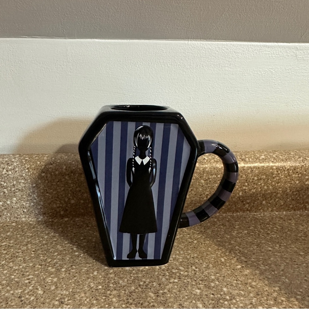 Wednesday Addams Coffin Sculpted Mug